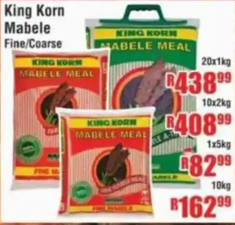 Devland Cash And Carry King Korn Mabele Fine/Coarse offer