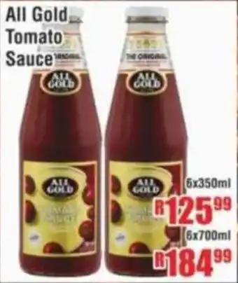 Devland Cash And Carry All Gold Tomato Sauce offer