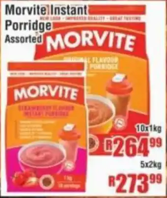 Devland Cash And Carry Morvite Instant Porridge Assorted offer