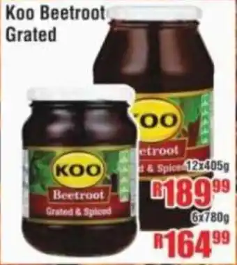 Devland Cash And Carry Koo Beetroot Grated offer