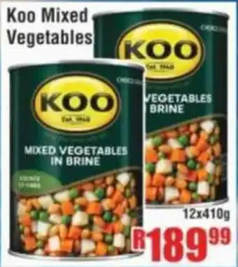 Devland Cash And Carry Koo Mixed Vegetables offer