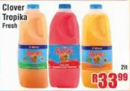 Devland Cash And Carry Clover Tropika Fresh offer