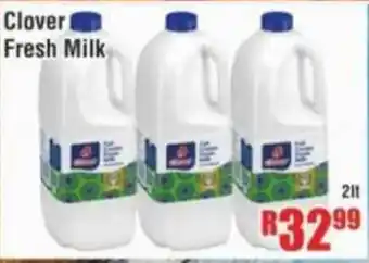Devland Cash And Carry Clover Fresh Milk offer