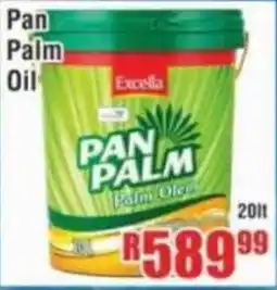 Devland Cash And Carry Excella Pan Palm Oil offer