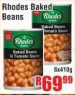 Devland Cash And Carry Rhodes Baked Beans offer