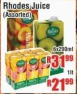 Devland Cash And Carry Rhodes Juice offer