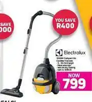Game Electrolux 1500W Compact Go Canister Vacuum offer