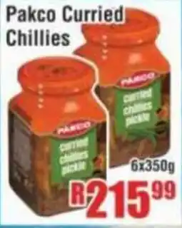 Devland Cash And Carry Pakco Curried Chillies offer