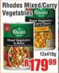 Devland Cash And Carry Rhodes Mixed/Curry Vegetables offer