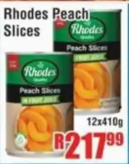 Devland Cash And Carry Rhodes Peach Slices offer