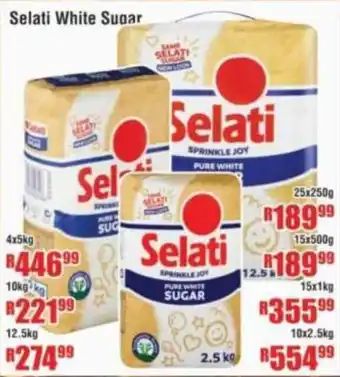 Devland Cash And Carry Selati White Sugar offer