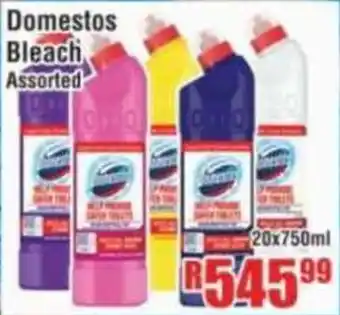 Devland Cash And Carry Domestos Bleach Assorted offer