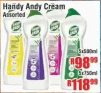 Devland Cash And Carry Handy Andy Cream Assorted offer