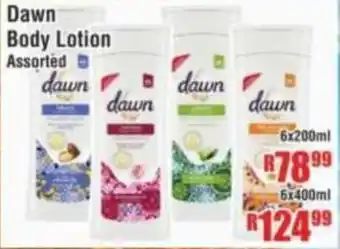 Devland Cash And Carry Dawn Body Lotion Assorted offer
