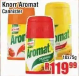 Devland Cash And Carry Knorr Aromat Cannister offer