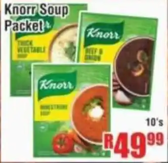 Devland Cash And Carry Knorr Soup Packet offer