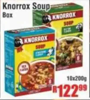 Devland Cash And Carry Knorrox Soup Box offer