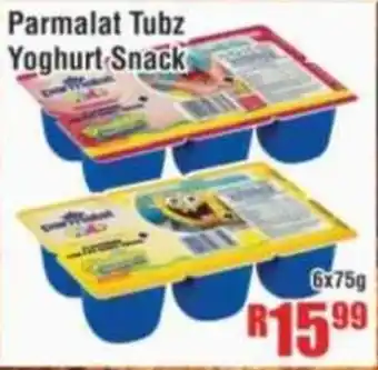 Devland Cash And Carry Parmalat Tubz Yoghurt Snack offer