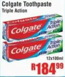 Devland Cash And Carry Colgate Action Triple Action offer