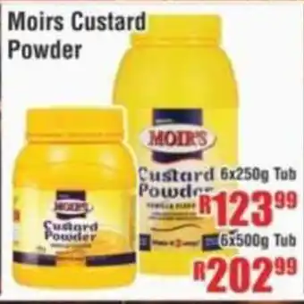 Devland Cash And Carry Moirs Custard Powder offer