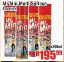 Devland Cash And Carry Mr Min Multi Surface Assorted offer