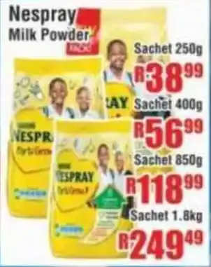 Devland Cash And Carry Nestle Nespray Milk Powder offer