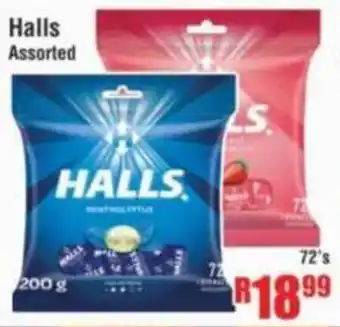 Devland Cash And Carry Halls Assorted offer