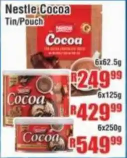 Devland Cash And Carry Nestle Cocoa Tin/Pouch offer