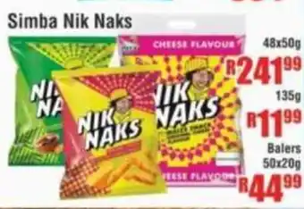 Devland Cash And Carry Simba Nik Naks offer