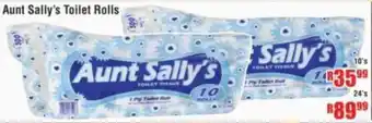Devland Cash And Carry Aunt Sally's Toilet Rolls offer
