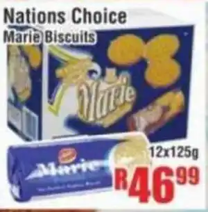 Devland Cash And Carry Nations Choice Marie Biscuits offer