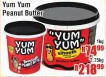 Devland Cash And Carry Yum Yum Peanut Butter offer