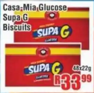 Devland Cash And Carry Casa-Mia Glucose Supa G Biscuits offer