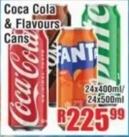 Devland Cash And Carry Coca Cola & Flavours Cans offer