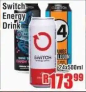 Devland Cash And Carry Switch Energy Drink offer