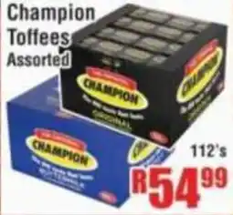 Devland Cash And Carry Champion Toffees Assorted offer