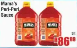 Devland Cash And Carry Mama's Peri-Peri Sauce offer