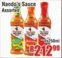 Devland Cash And Carry Nando's Sauce Assorted offer