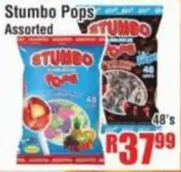 Devland Cash And Carry Stumbo Pops Assorted offer
