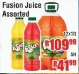 Devland Cash And Carry Fusion Juice Assorted offer