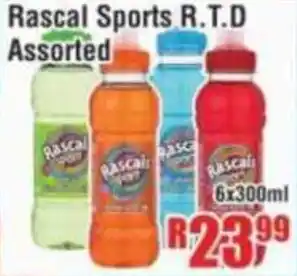 Devland Cash And Carry Rascal Sports R.T.D Assorted offer