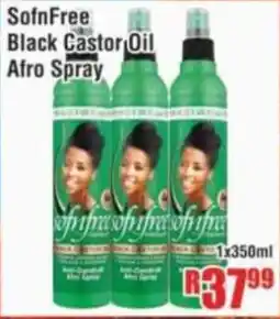 Devland Cash And Carry SofnFree Black Castor Oil Afro Spray offer