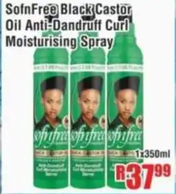 Devland Cash And Carry SofnFree Black Castor Oil Anti-Dandruff Curl Moisturising Spray offer