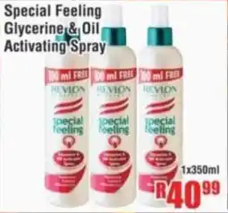 Devland Cash And Carry Special Feeling Glycerine & Oil Activating Spray offer