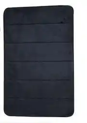 Leroy Merlin Sensea Bath Mat Memory Foam Cotton Cocoon (Black) offer