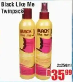 Devland Cash And Carry Black Like Me Twinpack offer