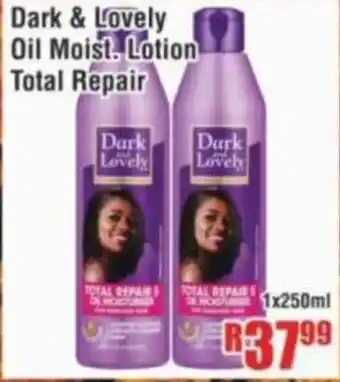 Devland Cash And Carry Dark & Lovely Oil Moist, Lotion Total Repair offer