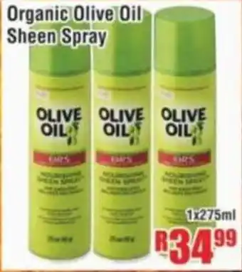 Devland Cash And Carry Organic Olive Oil Sheen Spray offer