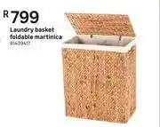 Leroy Merlin Laundry Basket Foldable Martinica offer
