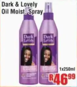 Devland Cash And Carry Dark & Lovely Oil Moist. Spray offer